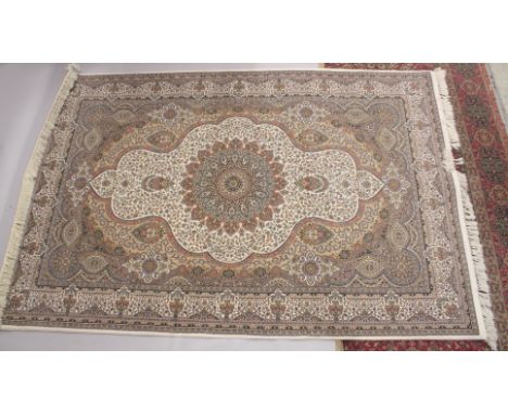 A LARGE 20TH CENTURY IRANIAN CARPET.