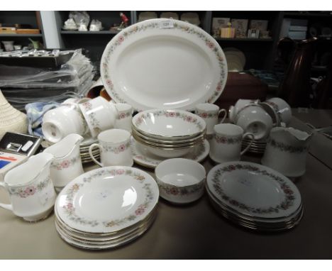 A collection of Paragon Belinda including platter,jugs,cups and saucers,bowls and plates and sugar basin,approx forty three i
