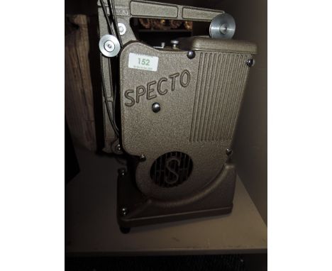 A Specto film projector.