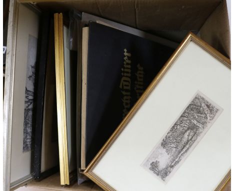 A group of assorted Old Master prints