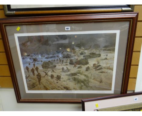 Signed limited edition (32/500) print by MICHAEL TURNER 'The Longest Day'