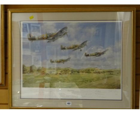 A limited edition print 'Inspiration' to commemorate the official Douglas Bader 60th anniversary