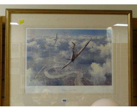 A print entitled 'Defenders of the Realm' by GEOFF HUNT