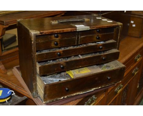 A Moore & Wright engineer's chest, complete with tools