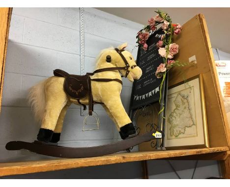 Rocking horse etc.