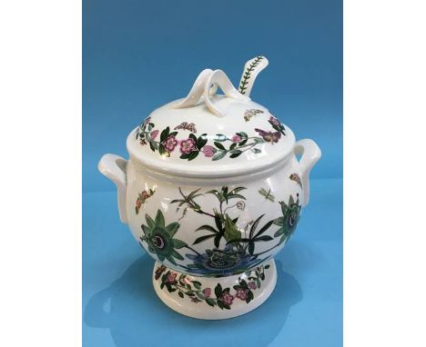 Portmeirion Botanic Garden tureen and ladle