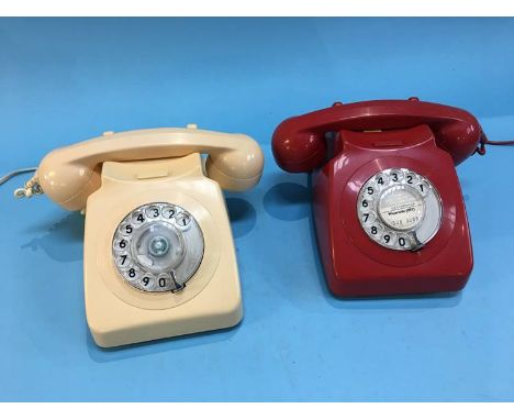 Two GPO telephones
