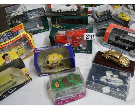 A quantity of miscellaneous boxed die cast including Corgi, Minichamps etc.,