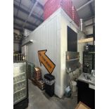 Cold Box with (2) 5-Fan Larkin Cooling Units and Sliding Door (Approx. 22' x 16' x | Rig Fee $2000