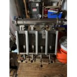 Manual Stainless Steel 4-Bottle Filling Station | Rig Fee $50