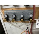 Air Manifold with (7) Pressure Gauges | Rig Fee $50