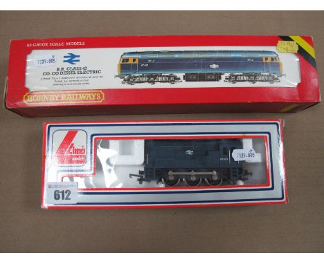 Two "OO" Scale Diesel Outline Locomotives, an 0-6-0 R/No: 09026 by Lima and a Class 47 R/No:47421 by Hornby, both boxed.