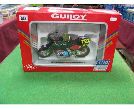 A Giltoy 1:10th Scale Suzuki Pepsi Schwantz Sports Motorcycle,  boxed.