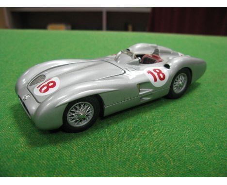 A Franklin Mint 1:24th Scale Diecast Model 1954 Mercedes Benz W 196R, missing literature and outer box.