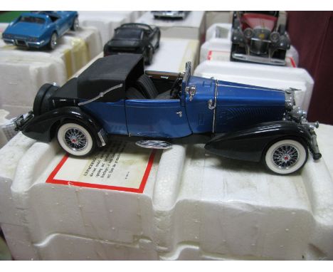 A Franklin Mint 1:24th Scale Precision Diecast Model 1933 Duesenberg J Victoria, missing literature and box outer.