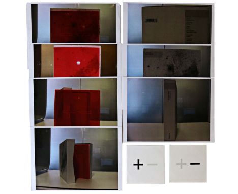 JOY DIVISION - PLUS MINUS PROMO CD'S AND PROOF SLEEVE ARTWORK. Cool selection of 2 x CD promos '+- Singles 1978-1980' along w