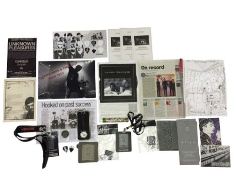 PETER HOOK &amp; THE LIGHT TOUR MEMORABILIA. Another mixed lot to include numerous different promotional items to include bee