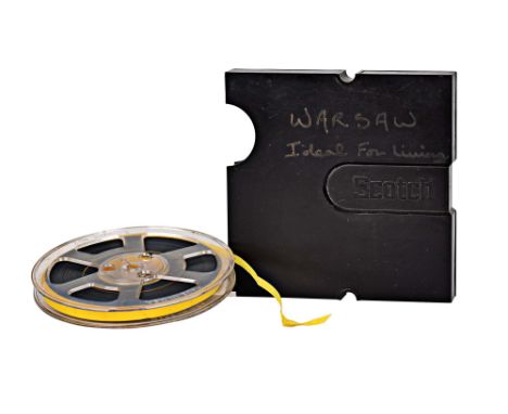 IDEAL FOR LIVING STUDIO MASTER TAPE. The original recording of the Ideal for Living EP as recorded in Pennine Studios on the 