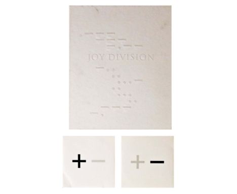JOY DIVISION - UNIVERSAL PROMO CD &amp; PLUS MINUS PROMO CD X 2. Ace bundle of the promotional 'taster' double CD package iss
