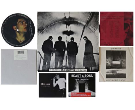 JOY DIVISION &amp; RELATED - LP/7"/CDs - Ace bundle of 1 x LP, 4 x 7" and 2 x CDs. Titles are Gruftgesaenge (private German d