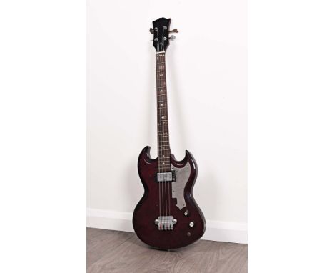 ORIGINAL JOY DIVISION GIBSON EB-0 REPLICA - 1ST JOY DIVISION GUITAR AND CASE. The bass guitar where it all started complete w