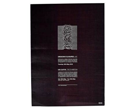 JOY DIVISION / PETER HOOK &amp; THE LIGHT POSTERS.  Collection of nine posters and a newspaper pullout from the Manchester Ev