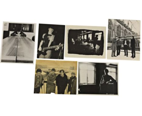 JOY DIVISION PHOTOGRAPHS KEVIN CUMMINS. Six of Kevin Cummins classic 8" x 10" photographs to include early original of Peter 