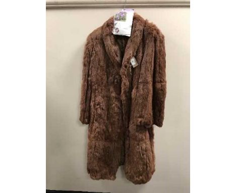 A vintage fur coat - probably mink 