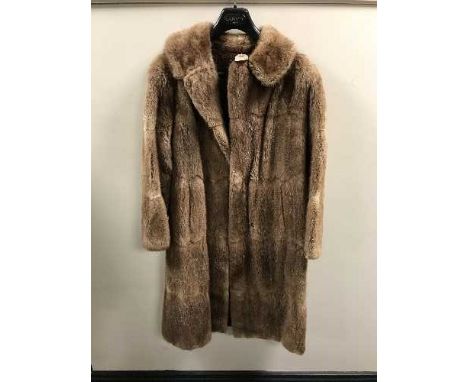 A vintage fur coat - probably mink 