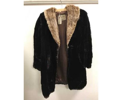 A vintage fur jacket - probably mink 