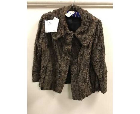 A vintage fur jacket 