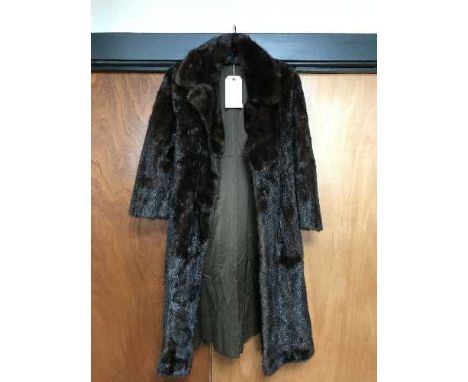 A vintage lady's Ranch Mink fur coat 
