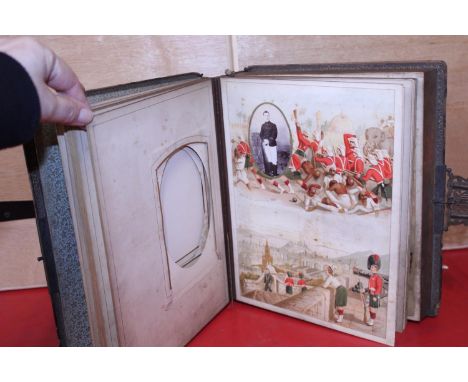 A British Army photo album as seen 