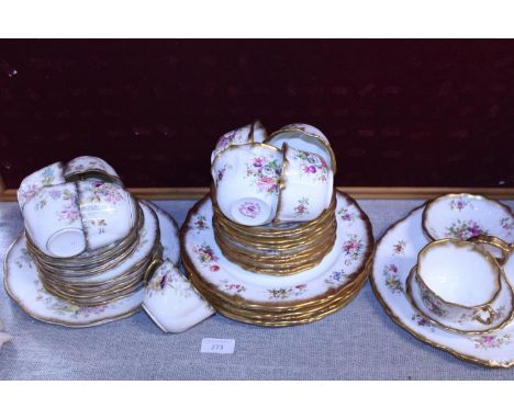 A Hammersley 'Lady Patricia' tea service and one other, shipping unavailable 