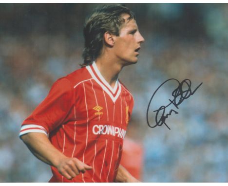 Football Paul Walsh signed Liverpool 10x8 colour photo. Good condition. All autographs come with a Certificate of Authenticit