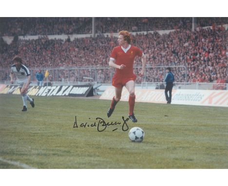 Football David Fairclough signed 12x8 colour photo pictured in action for Liverpool. Good condition. All autographs come with