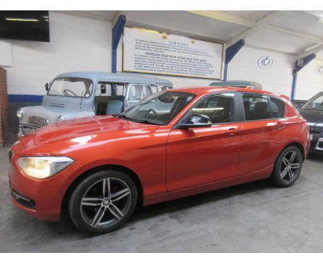 Make &amp; Model: BMW 116I Sport TurboDate of Reg: EU61 LXHColour: Orangecc: 1598MoT: 25-01-2021Fuel Type: PETROLMileage: 101