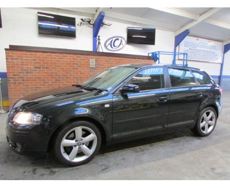 Make &amp; Model: Audi A3 Sport TDI QuattroDate of Reg: FV08 DXUColour: Greencc: 1968MoT: 25-01-2022Fuel Type: DIESELMileage: