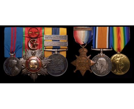 *A Rare Sudan Campaign Officer’s ‘Bahr-El-Ghazal’ Exploration Group of 6 awarded Major Ronald Anthony Markham, Coldstream Gua