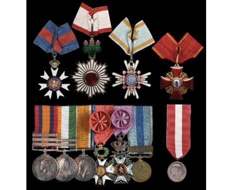 *A Rare Boer War, Russo-Japanese War and Great War C.M.G. Group of 11 awarded to Colonel Edward Agar, late Royal Engineers. A