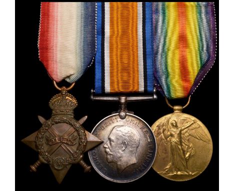 A Great War Casualty Trio and Memorial Plaque awarded to Private Henry Fox, 16th Bakery Section, Army Service Corps, who died