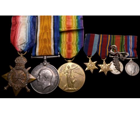 An Interesting Great War Trio awarded to Assistant Steward John Quirk, Mercantile Fleet Auxiliary, who was aboard S.S. Snaefe