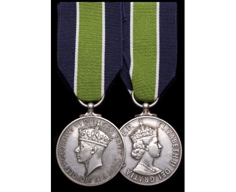 Colonial Police Long Service Medals (2): Colonial Police Long Service Medal, G.VI.R., 2nd issue (Police Constable 3082 Gul Na