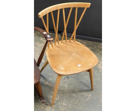An Ercol 'candlestick' chair