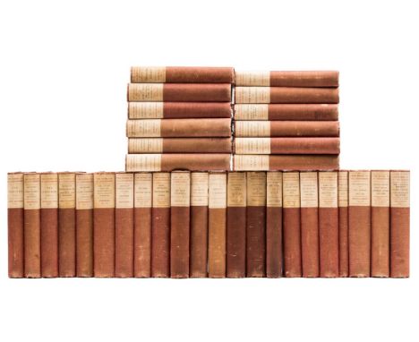 Stevenson (Robert Louis) The Works, 28 vol., 'Edinburgh Edition', number 682 of 1035 sets, appendix vol. with tipped-in chapb
