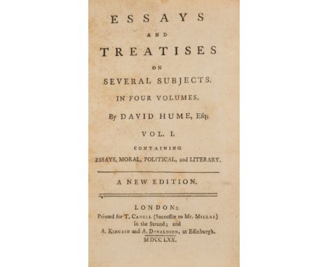 Burke (Edmund) Reflections on the Revolution in France..., second edition, bookplate removed, light foxing to preliminaries, 