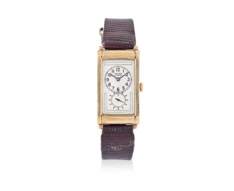 Y&nbspROLEX, PRINCE, REF. 1862 A 9 CARAT GOLD WRISTWATCH, NO. 8637, CIRCA 1932Movement: Manual wind, 15 jewels Case: 9 carat 