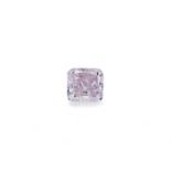 AN UNMOUNTED PURPLE PINK DIAMOND