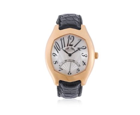 Y&nbspCEDRIC JOHNER, ABYSS, REF. 5330/4  AN 18 CARAT GOLD WRISTWATCH WITH RETROGRADE SECONDS, NO. 2, CIRCA 2001Movement: Auto