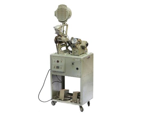 An Acmiola 'Movieola' 35mm Film Editing Viewer,by Acmede ltd, serial no. 517, body, G, untested  IMPORTANT NOTE: Due to the i